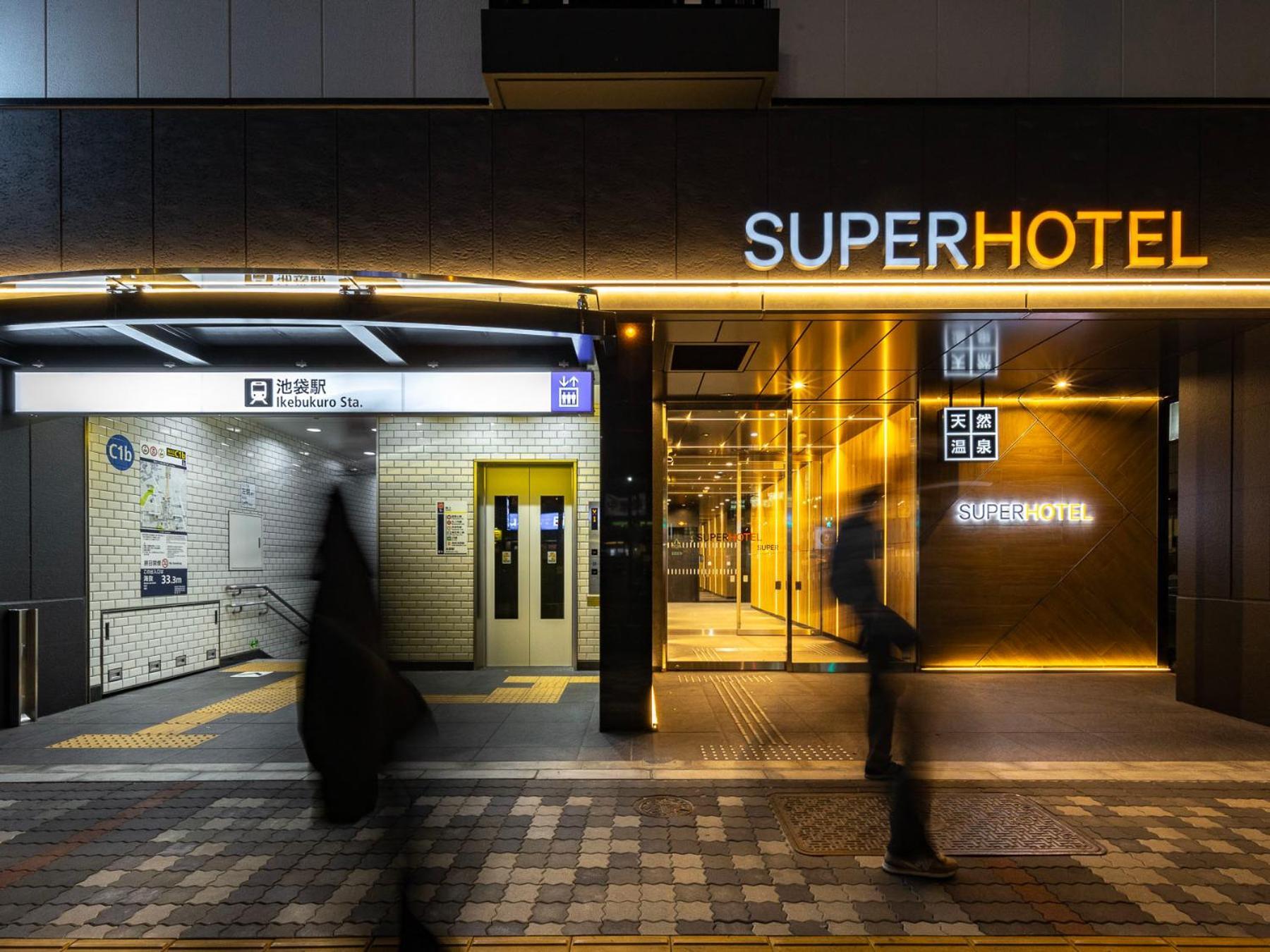Super Hotel Ikebukuro West Natural Hot Spring Tokyo Eksteriør bilde